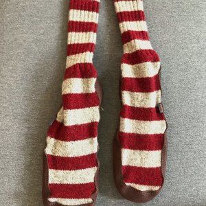 Acorn Slipper Socks (Mens Size 10.5 - 11.5)